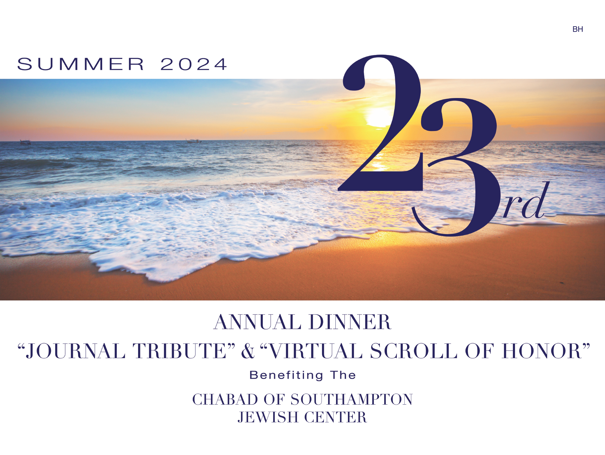 Chabad of Southampton Jewish Center 21st Annual Dinner